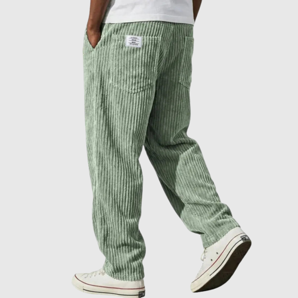 Relaxed Fit Casual Trousers