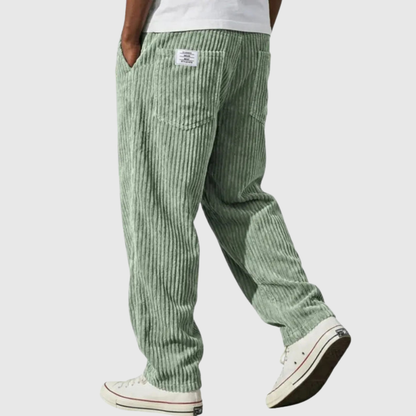 Relaxed Fit Casual Trousers