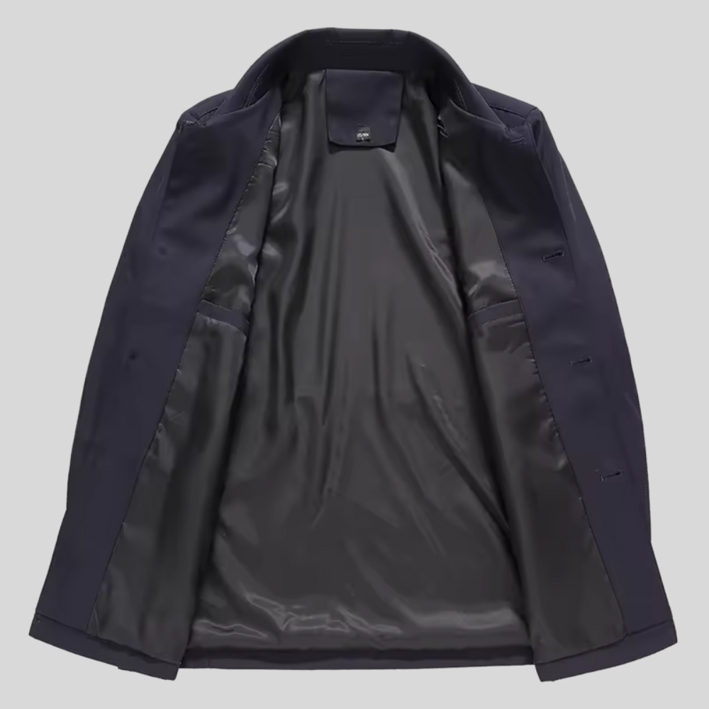 Long Windproof Outdoor Comfort Jacket