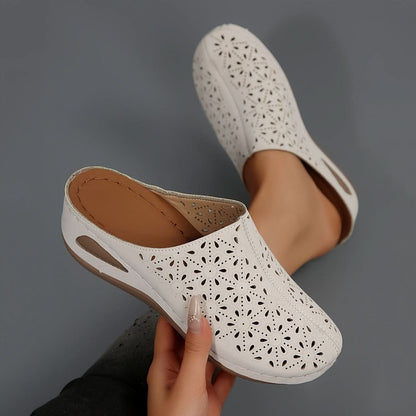 Cutout Comfort Slip On Clogs
