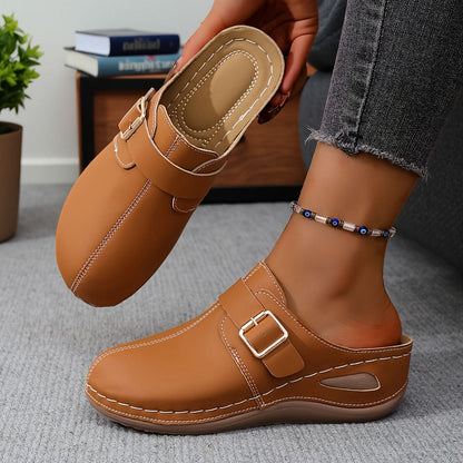 Closed Toe Mule Comfort Shoes