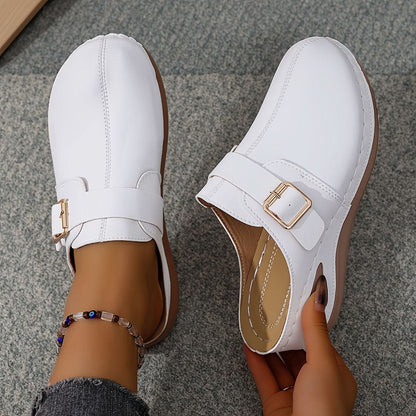 Closed Toe Mule Comfort Shoes