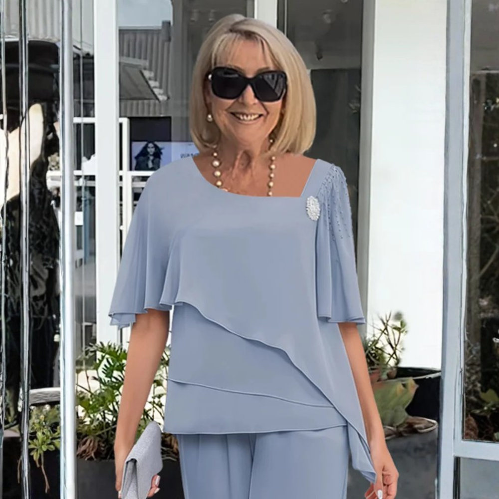 Refined Overlay Two Piece Set