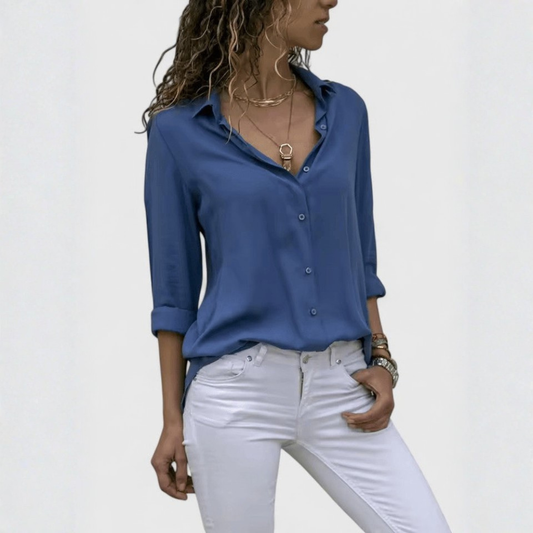Airy Blouse V Neck
