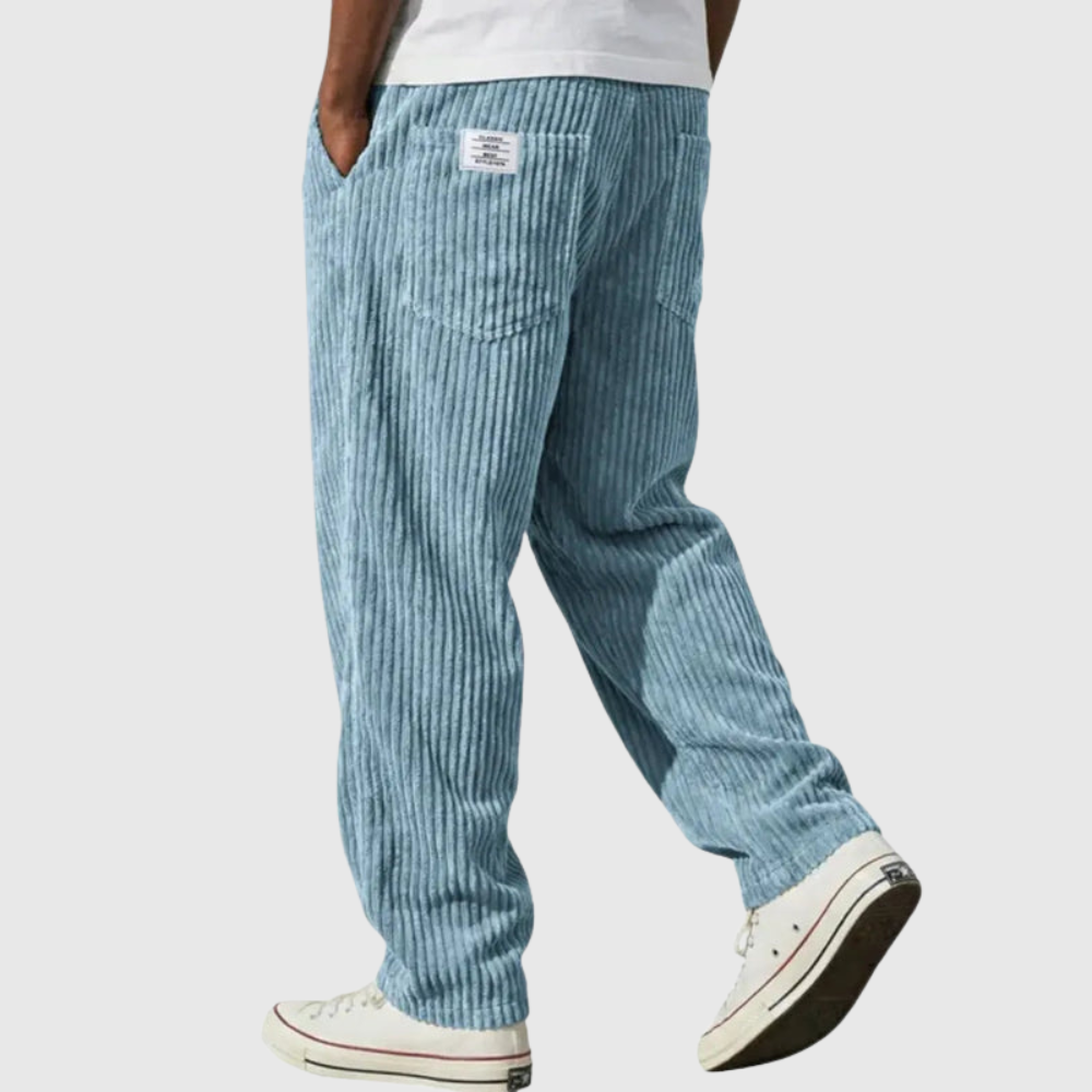 Relaxed Fit Casual Trousers
