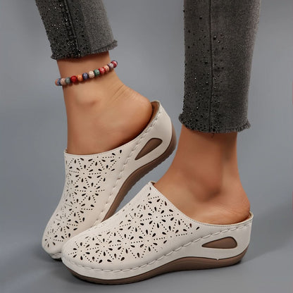 Cutout Comfort Slip On Clogs