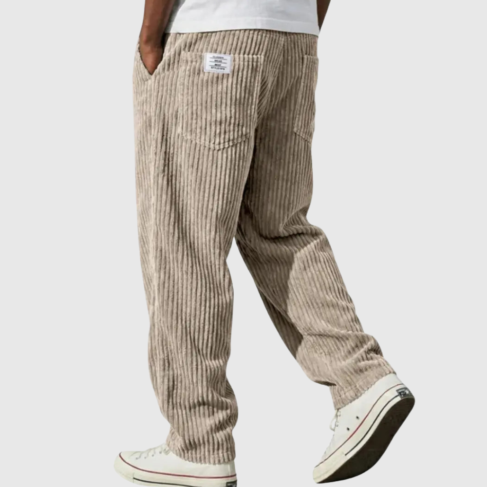Relaxed Fit Casual Trousers