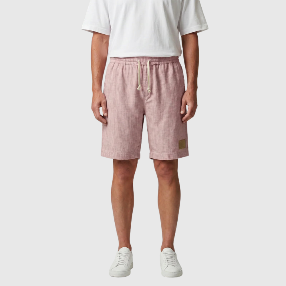 Relaxed Fit Drawstring Casual Shorts