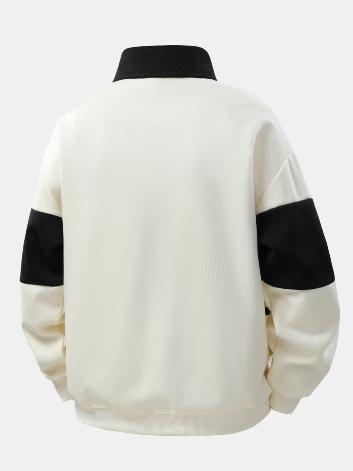 Classic Striped Collared Pullover Shirt