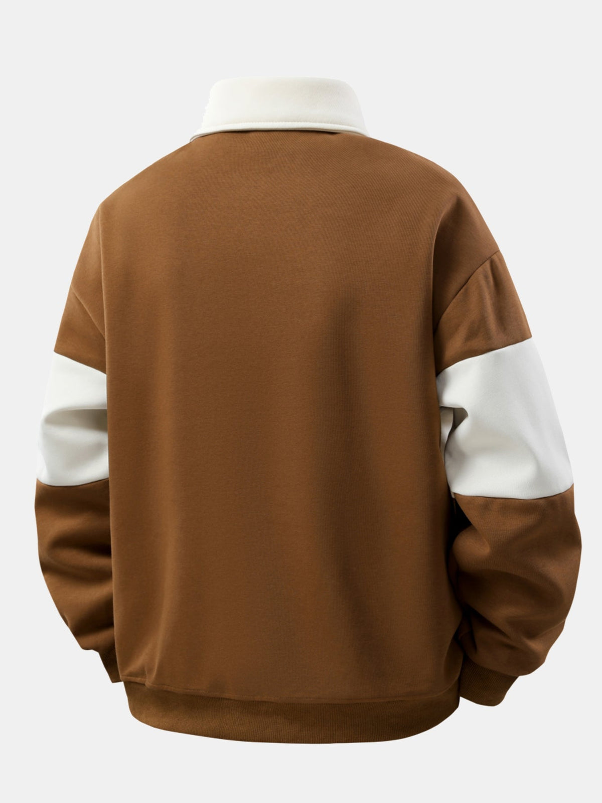 Classic Striped Collared Pullover Shirt