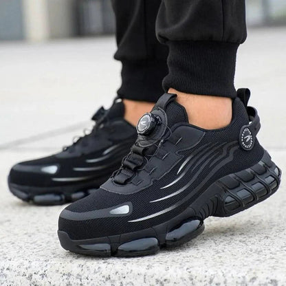 Men's Slip-Resistant Work Shoes