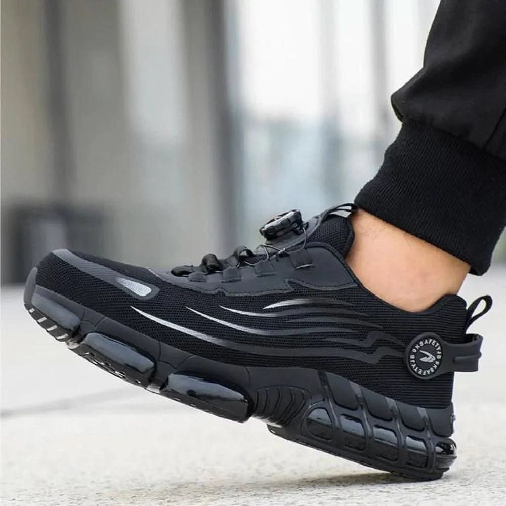 Men's Slip-Resistant Work Shoes