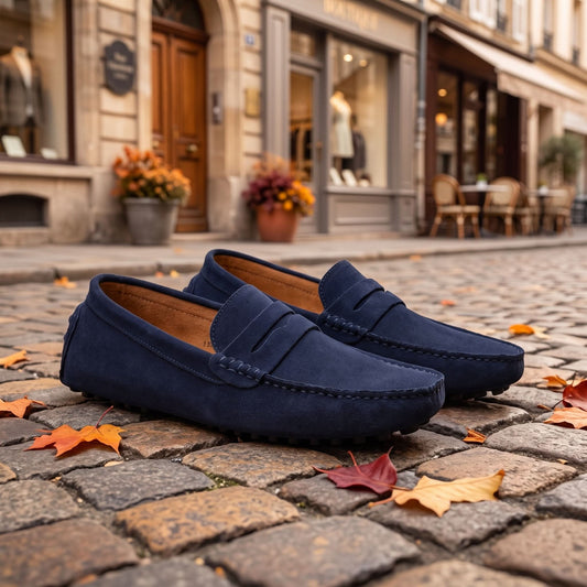 Klasyczne wsuwane buty penny loafer