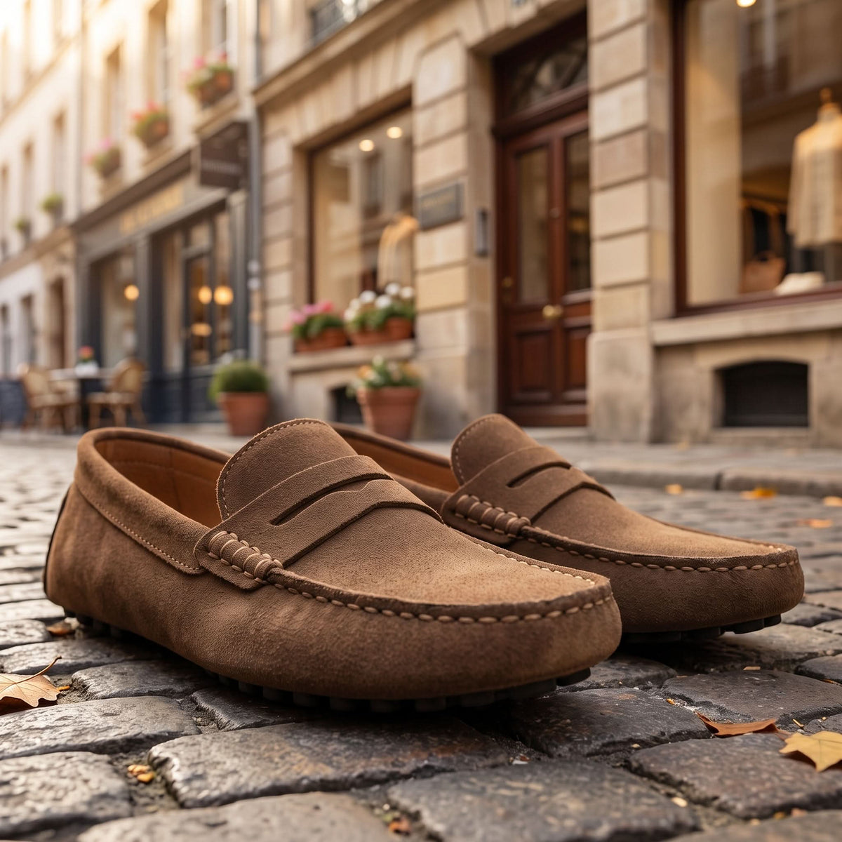Classic Penny Loafer Slip-On Shoes