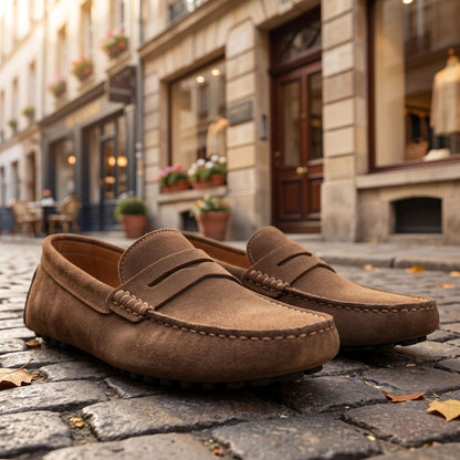 Classic Penny Loafer Slip-On Shoes
