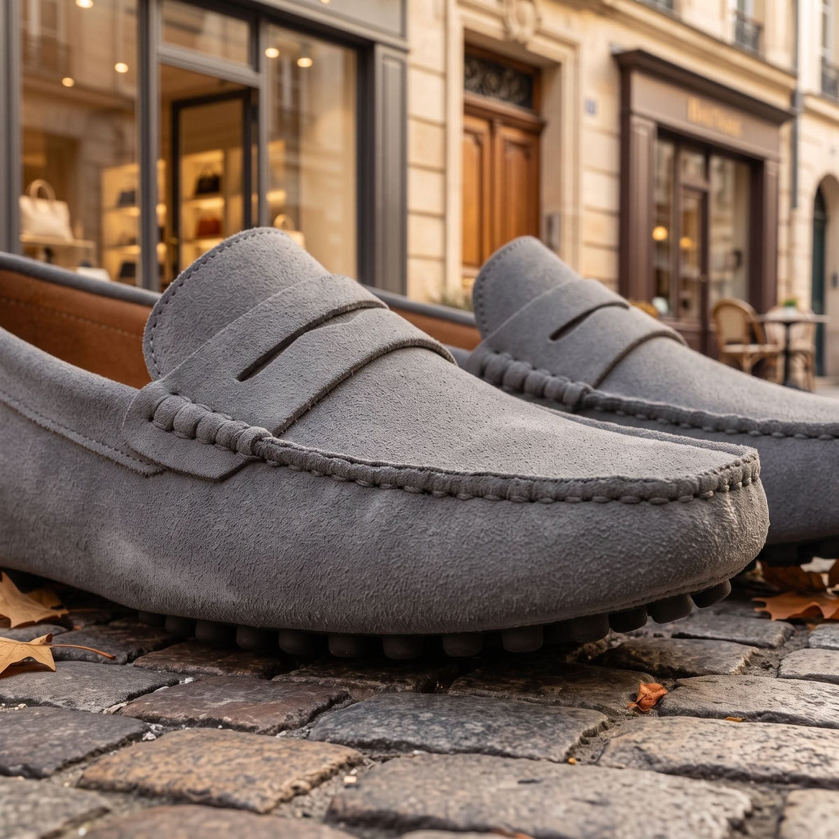 Classic Penny Loafer Slip-On Shoes