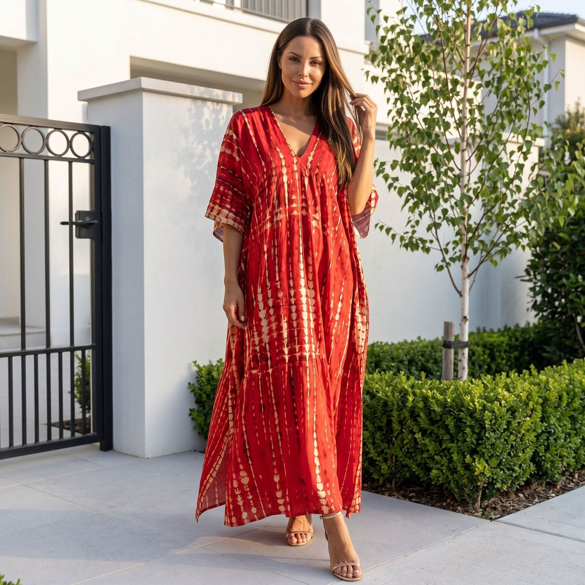 Elegant Flowing Summer Maxi Dress