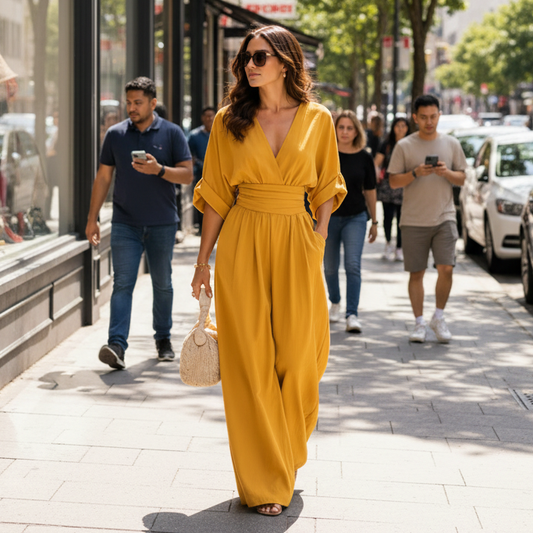 Versatile Jumpsuit for Day to Evening Wear