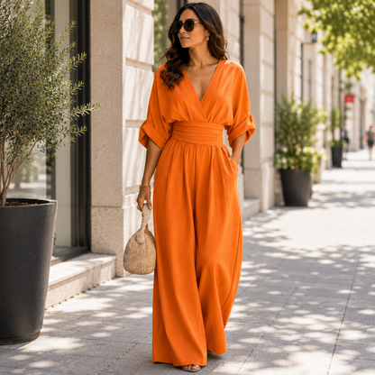 Versatile Jumpsuit for Day to Evening Wear