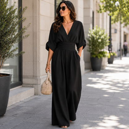 Versatile Jumpsuit for Day to Evening Wear