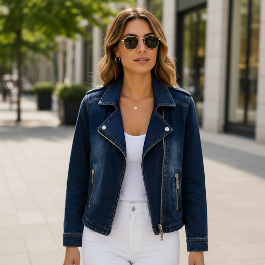 Timeless Denim Jacket with Retro Casual Appeal
