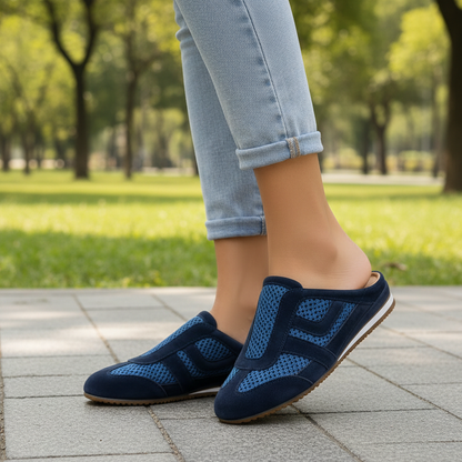 Lightweight Half Slippers with Easy Slip-On Style