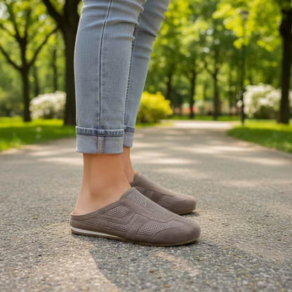 Lightweight Half Slippers with Easy Slip-On Style