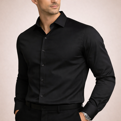 Lustrous Evening Occasion Dress Shirt