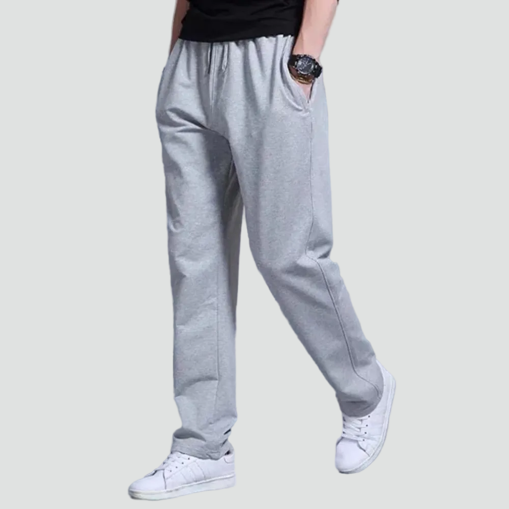 ComfortFit - Men's Elastic Waist Straight Leg Sweatpants 1