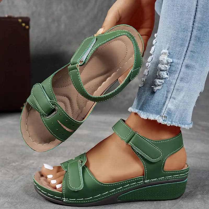 ComfortStep - Soft Leather Orthopedic Sandals with Arch Support for Comfort 0