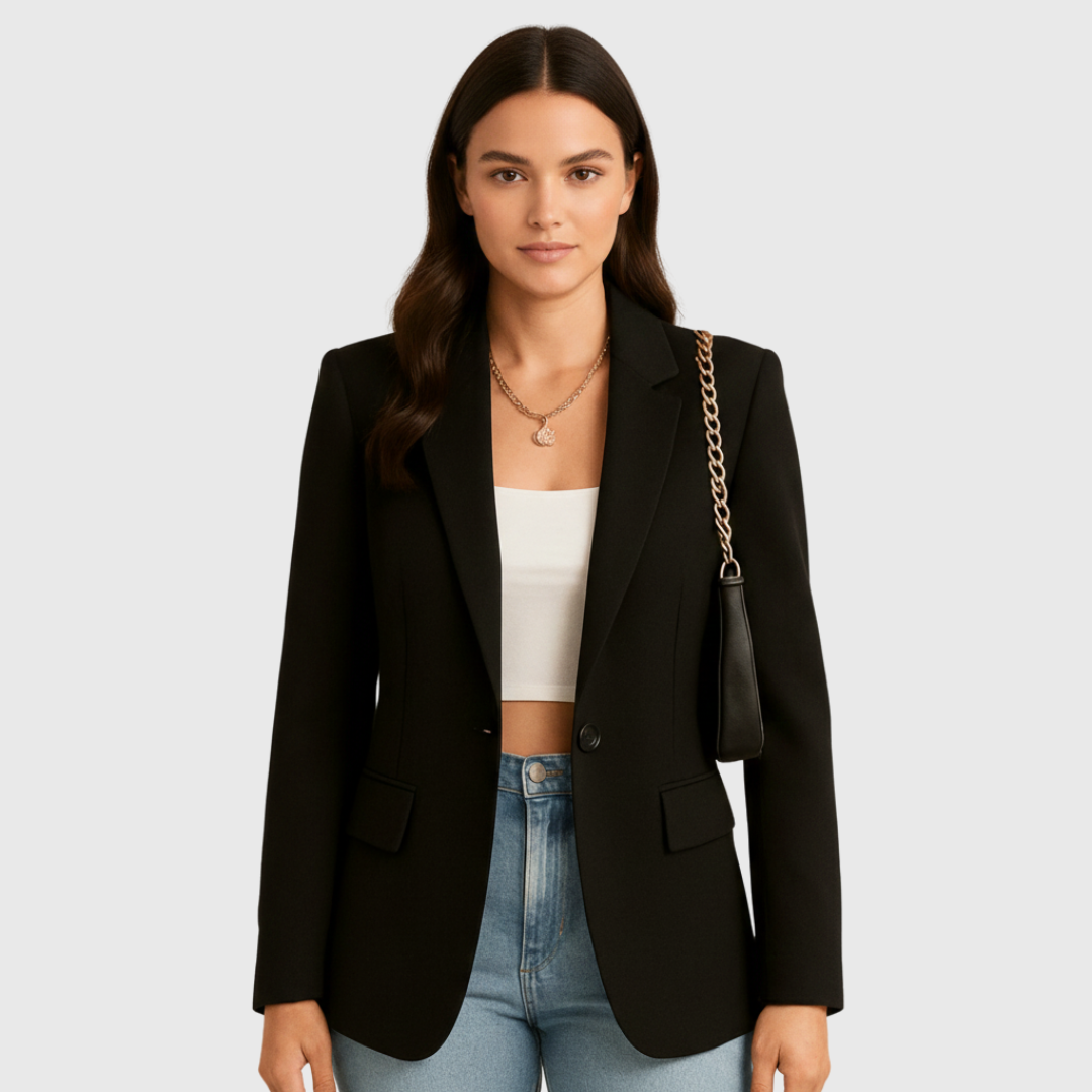 Polished Blazer Structured Fit