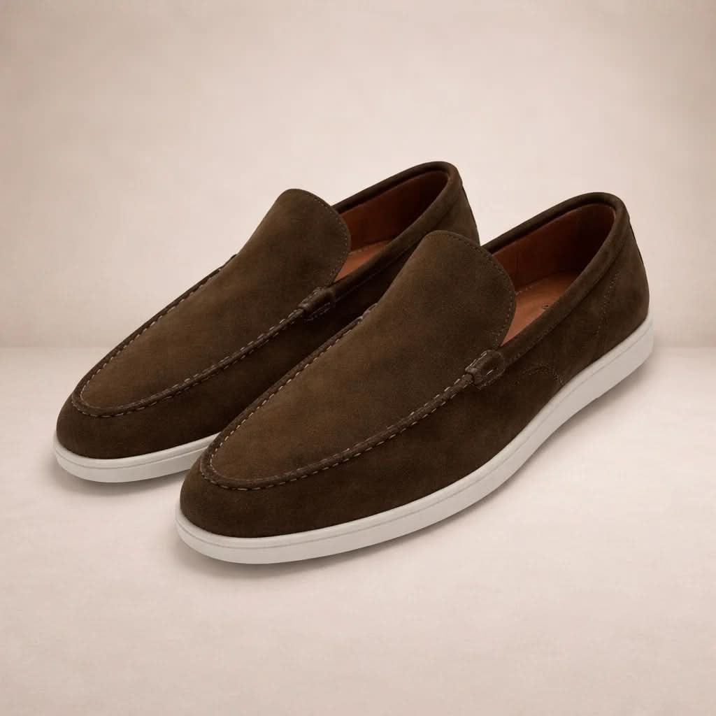 Elegant Casual Loafers for Men - Comfortable Leather Slip-Ons 4