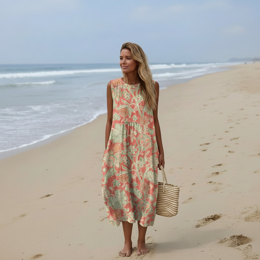 Elegant Lightweight Summer Dress - Flattering Fit, Versatile Style for Spring 0