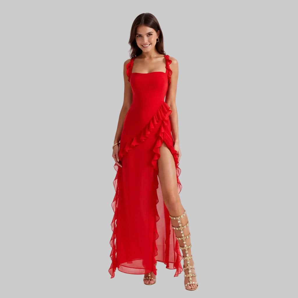 Elegant White Maxi Dress with Long Sleeves for Effortless Style 9
