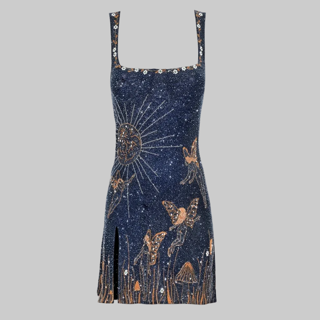 Glamorous Square Neck Mini Dress