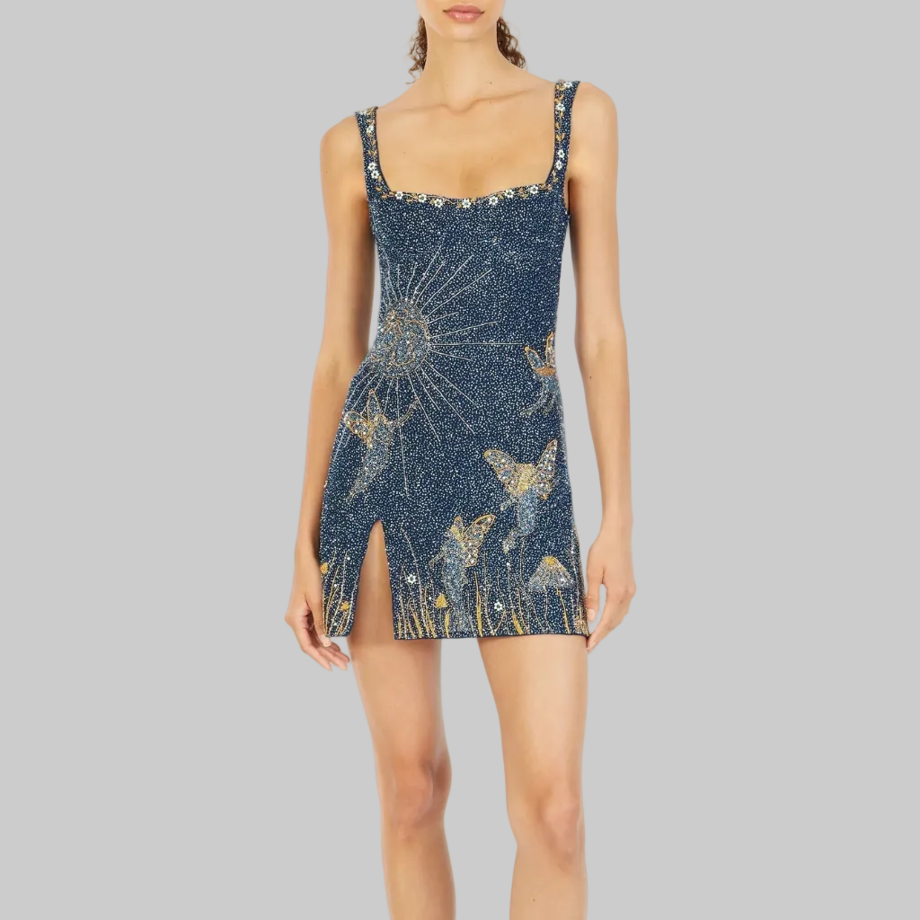 Glamorous Square Neck Mini Dress