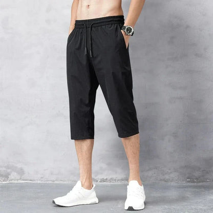 Quick Dry Three Quarter Swim Shorts