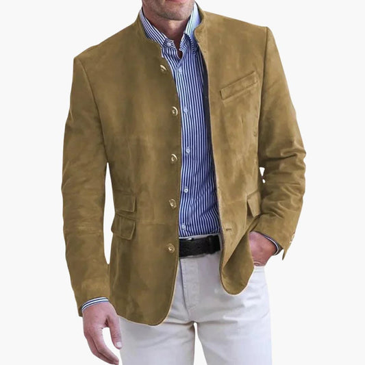 Stand Collar Smart Casual Blazer