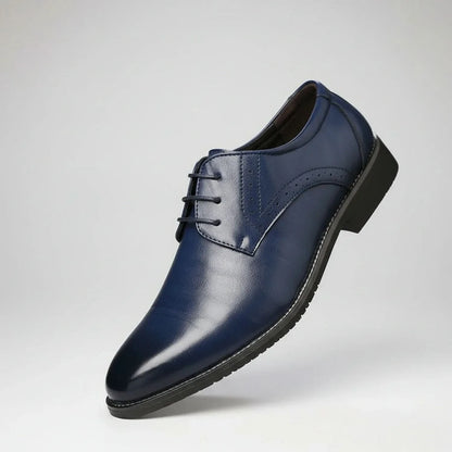Classic Contrast Stitch Derby Shoes