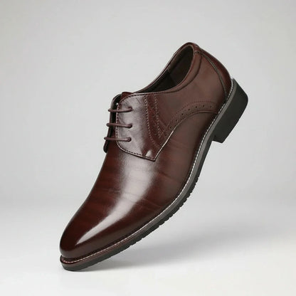 Classic Contrast Stitch Derby Shoes