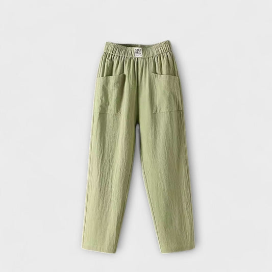 MAYA - Women's Linen Wide Leg Pants for Summer Style and Comfort 0