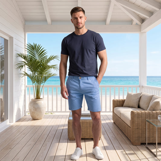 Smart Casual Summer Stretch Shorts