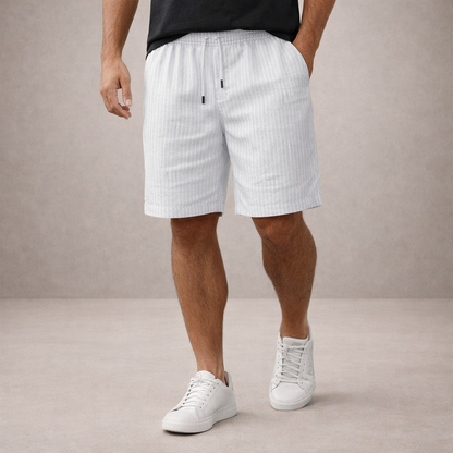 Matt - Breathable Linen Shorts for Men - Casual Summer Style 0