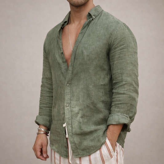 Slim Fit Button Down Shirt