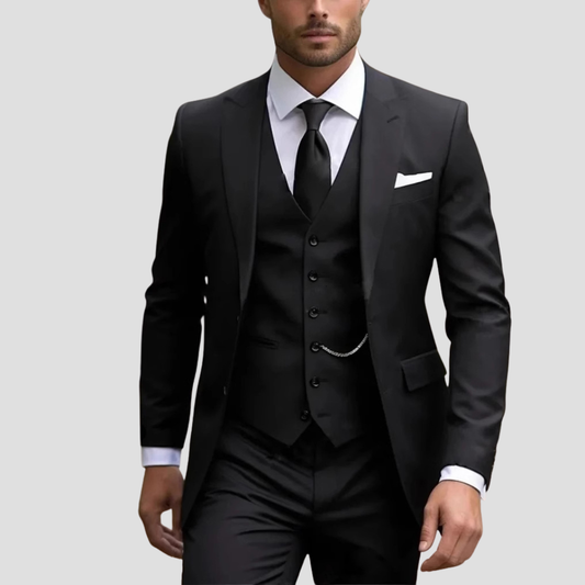 Modern Tailored Three Piece Suit