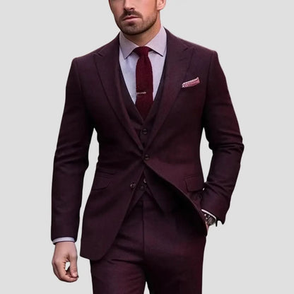 Tailored Slim Fit Three Piece Suit