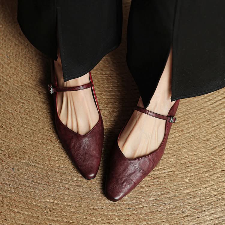 Lace Mules With a Peep-Toe Finish