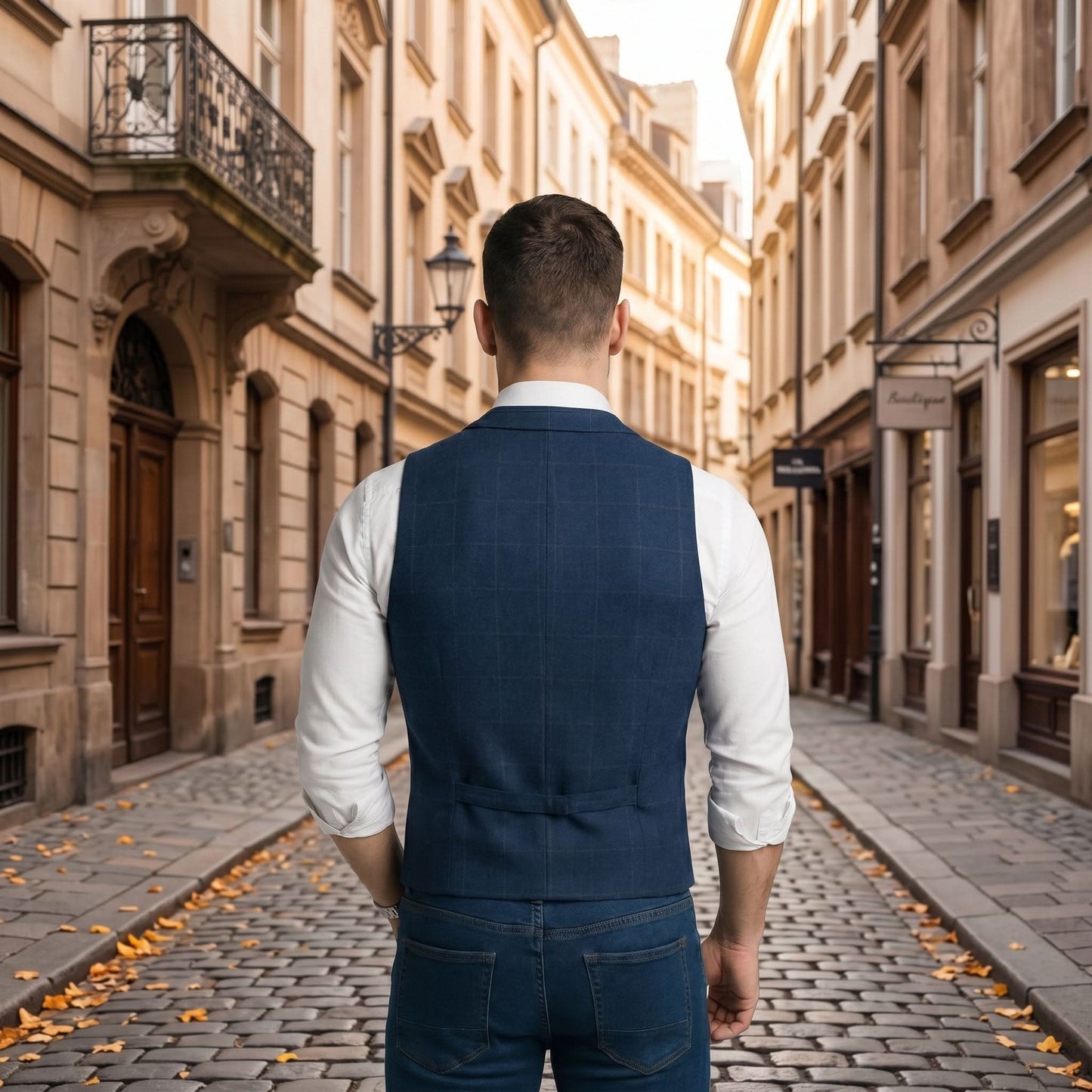 Classic V-Neck Formal Waistcoat