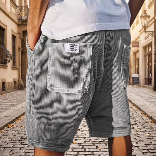 Casual Pocket Texture Comfort Shorts