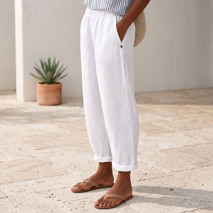 High Waist Wide Leg Pants